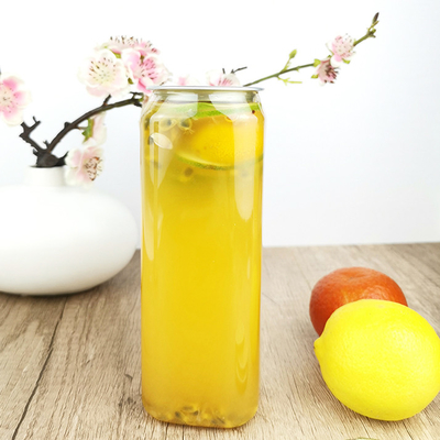 깡통 LID 캔디 베스와 0.5l 명백한 저장 용기는 정유를 가염합니다
