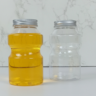 0.5L 식품 등급 애완 플라스틱 병은 벨소리 버킷 모양 주스 우유를 완성합니다