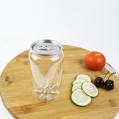 0.45L 차 우유를 위한 빈 컨테이너 병 다이아몬드 모양 스냅형 덮개