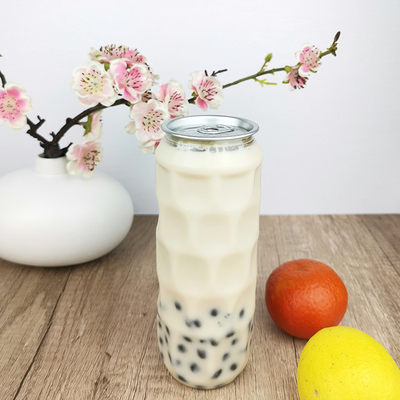 쉬운 덮개 풀링과 0.5L 플라스틱 음료 캔 투명 플라스틱 병