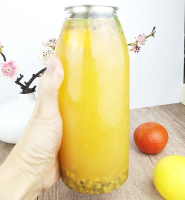 1000ml PET 플라스틱 주스 저장 병 손쉽게 당기는 뚜??, 차, 우유, 냉장고용 식품 등급
