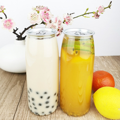 꽃 최저 차 우유와 쉬운 개방 0.5L 플라스틱 PET 용기