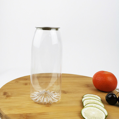 1000ml 맑은 플라스틱 용기, 손쉽게 끌 수 있는 커버, 주스 &amp; 음료 저장