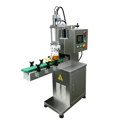 PLC 제어 자동 시머 기계 빠르고 일관성 있는 캔 시밍 255*450*600mm 1.5KW 전력 소비