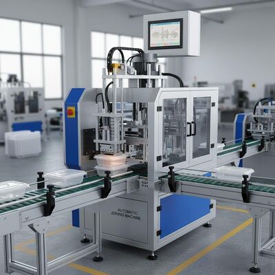 200360550mm 자동 결합 기계 밀폐 속도 2s 컨테이너 컨테이너 조립 라인에서 성능을 제공합니다